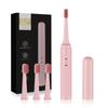 T7 Sonic Electric Toothbrush Adult Couple Rechargeable Electric Toothbrush 1 Brush Handle 4 Brush Head