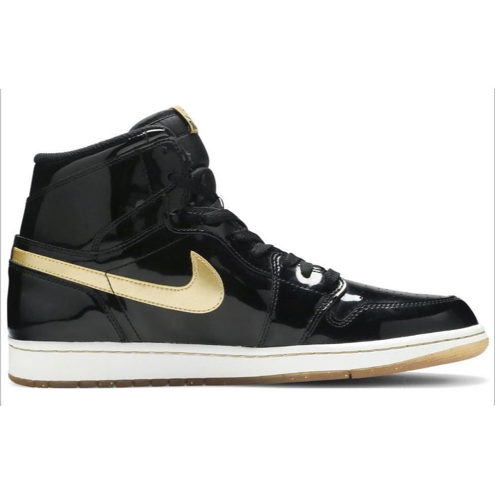 Jordan 1 Ретро Черный Металлик Золотой 2013 555088-019