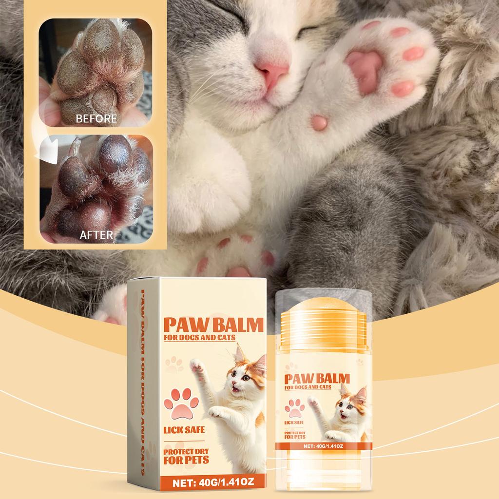 Pet Care Stick Увлажняющий уход за ногами домашних животных для предотвращения сухости и смягчения