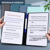 Portable A5 Erasable Leather Whiteboard Notebook & Memo Pad