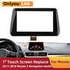 B61A611J0 7 inch Touch Screen Digitizer For MAZDA 3 Axela 2017-2018 Navigation Display Car Accessories B61A-61-1J0A