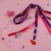 72 Colors Embroidery Floss Threads Colorful Letter Beads Set Ribbons Friendship Bracelet String Kit