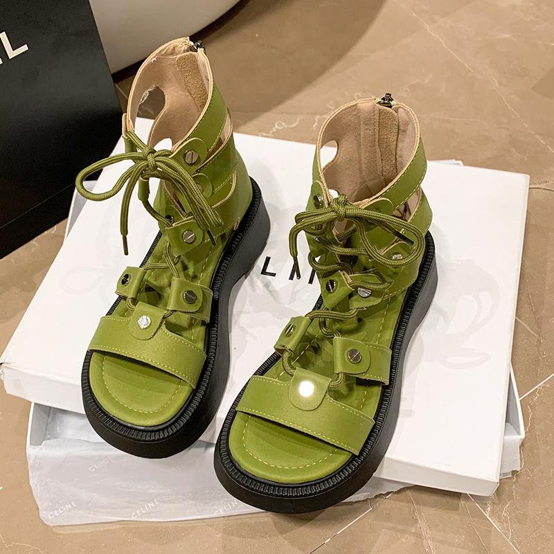 Beach Style Women's Heel Party Sandals