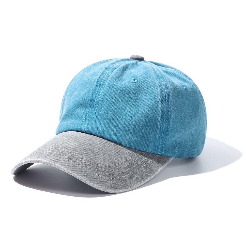 Fashion Men Women Adjustable Sunscreen Hats WASHED DENIM Cap Baseball Hats Distressed Faded Caps