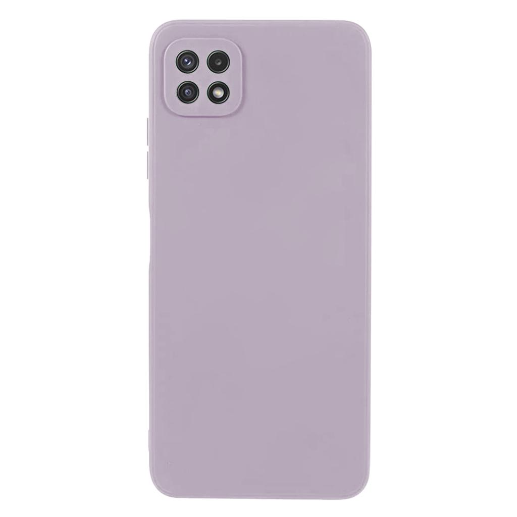 KALEBOL KLB-TPU003 For Samsung Galaxy A22 5G (EU)/(US) Case Anti-Scratch Solid Color TPU Phone Cover