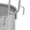 3.94x6.5 in Mesh Basket Kitchen Tools Hot- pot Mesh Net Basket Strainer Stainless Steel Mesh