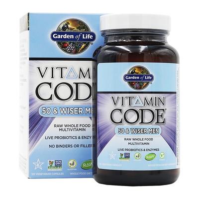 Витаминный код 50 и Wiser Mens Multi, 120 вегетарианских капсул