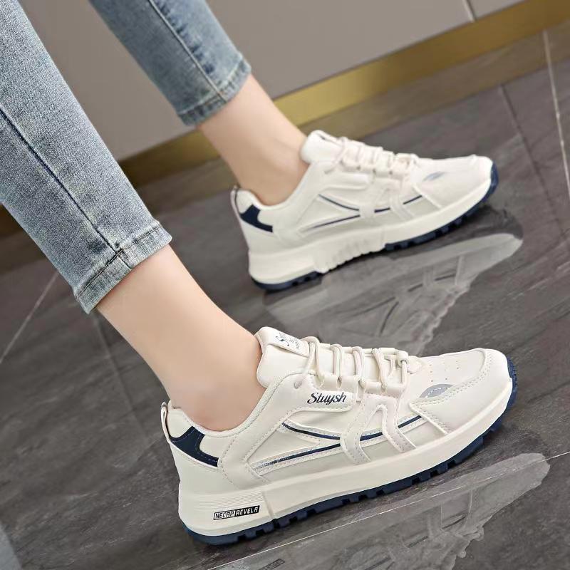 Женская обувь весна и осень повседневные дышащие легкие кроссовки модные универсальные дорожные туфли из арганового белого цвета