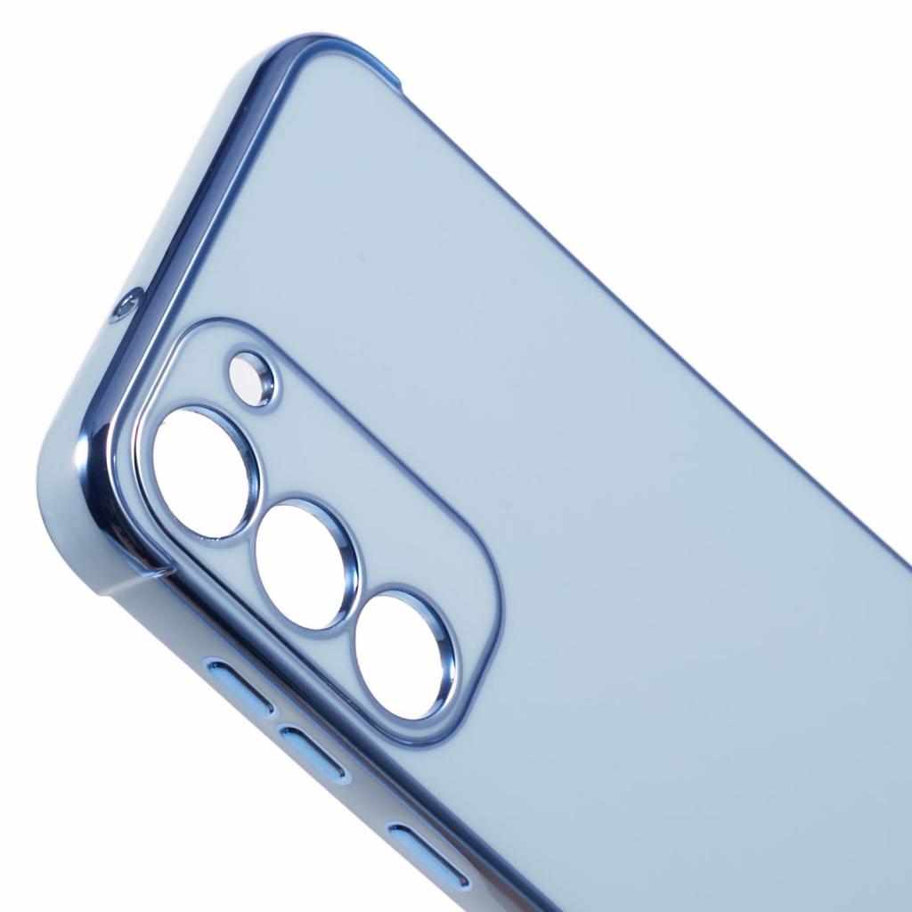 For Samsung Galaxy S23 Case Electroplated Frame TPU Soft Phone Cover