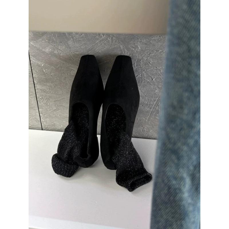 Square Toe Women Loafers Shoes Trend Fashion Low Heels Office Lady Shoes Casual Walking Dress Designer New Mujer Zapatillas