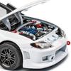 Willy 1/24 Scale Nissan Silvia S-15 White Diecast Car (Finished Model) 22485NS-W White