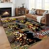 Custom personalization Metal Slug Area Rug - Perfect For Kitchen, Bathroom,Laundry Room Decor Large Size Available,Gift All Seasons