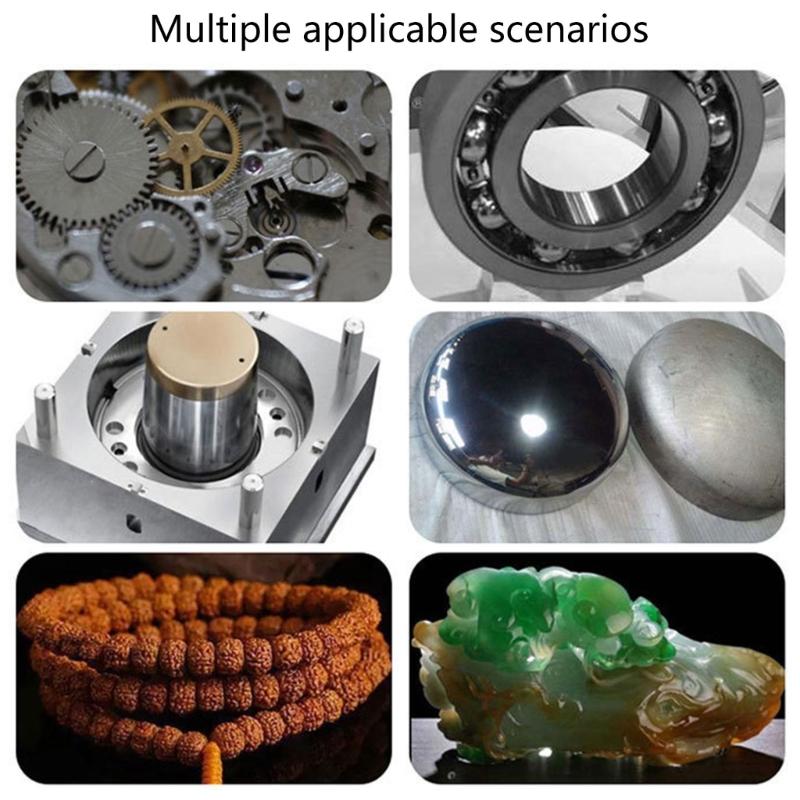 2Pcs Stone Polishing Grinding Wheel Hexagonal Shank Corundum Sharpening Head Drill Tool Machine Metal Grinder Rotating Cone