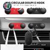 ZPU1  Car Sticky Hook USB Cable Double-Hook Organizer For Mercedes Benz W204 W205 W211 203 212 S E GLE GLS CLA GLC AMG EQE Accessories