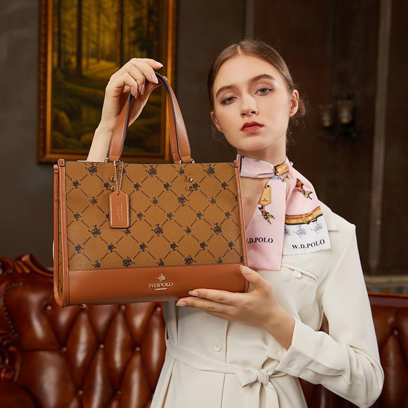 Брендовая сумка через плечо WDPOLO, большая вместительная большая сумка с цветком, ручная сумка через плечо, женская летняя сумка