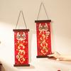 Traditional New Year Wall Pendant Red Fu Character Door Pendant New Year Gift