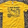 Новая Bad Brains Винтажный Флаер S-234XL Желтая Унисекс Рубашка Унисекс Футболка