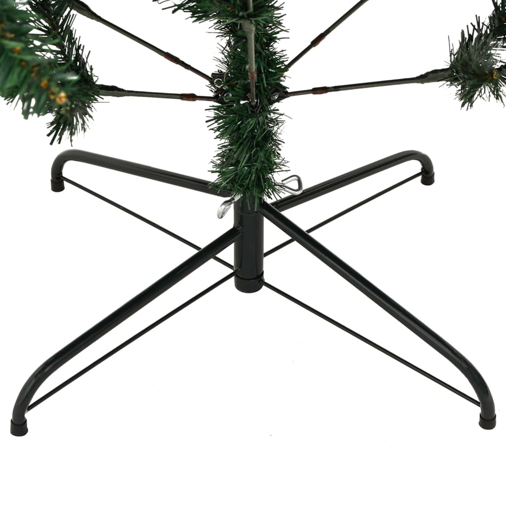 Artificial Christmas Tree Foldable with Stand 180 cm