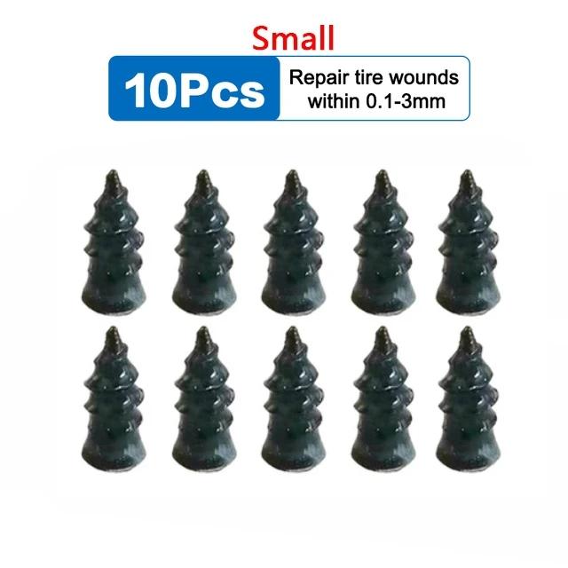 Автомобиль Мотоцикл Вакуумный Ремонт Шин Гвозди Грузовик Скутер Велосипед Ремонт Проколов Шин Бескамерные Инструменты Резина Металлические Аксессуары