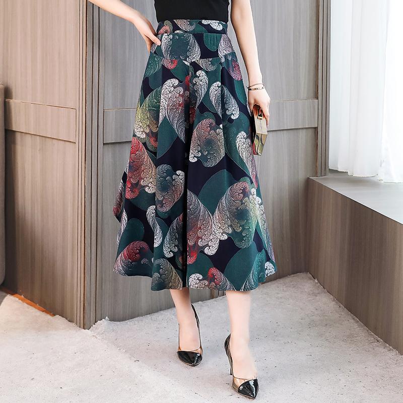 Летние широкие брюки больших размеров, женские свободные богемные летние брюки с высокой талией, женские брюки XL-5XL