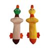 Игрушка для собак Squeaky Duck, интерактивная игрушка для жевания Doy, мягкая игрушка в форме утки, щенок