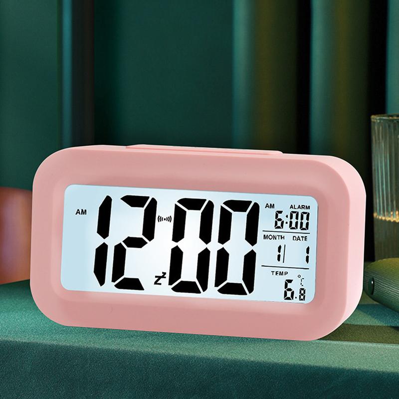 Mini Timer Smart Clock Children Alarm Clock Student Time Manager Desktop Silent Bedside Electronic Small Alarm Clock