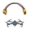XT60 разъем кабеля "папа-мама" XT-60 штекерный провод 14AWG силиконовый провод для RC Lipo аккумулятора FPV-дронов 30 см/11,8 дюйма