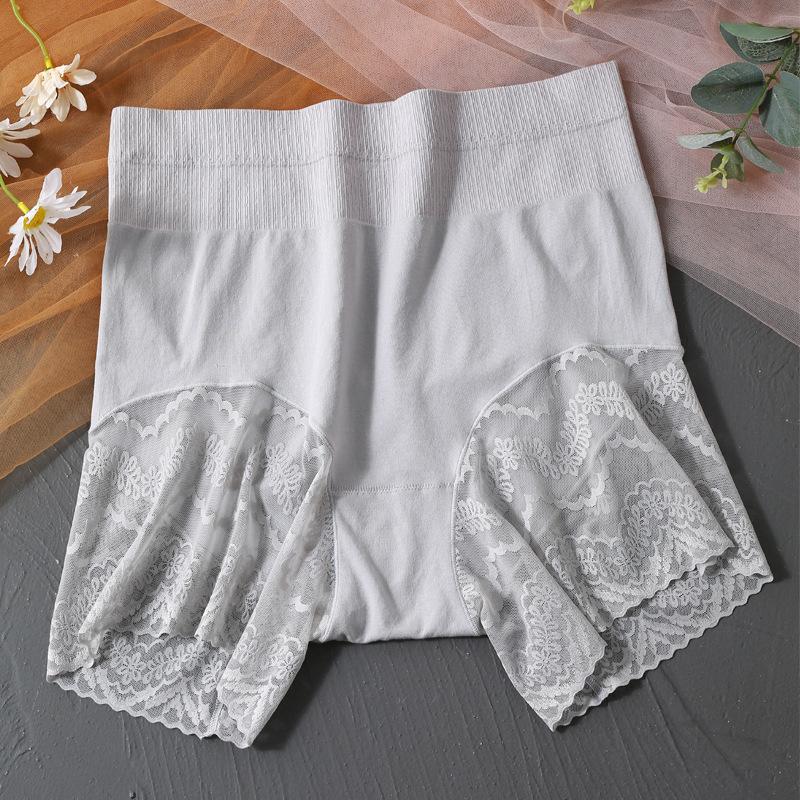 Large Size Safety Shorts For Women Summer High Waist Seamless Under Skirt Boxers Sexy Lace Anti Chafing Thigh Panties Underwear