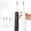 Электрическая зубная щетка с функцией подметания и вибрации, встроенная зарядка, подарочная коробка для взрослых и пар, мягкая щетка для удаления волос, оптовая продажа, электрическая зубная щетка