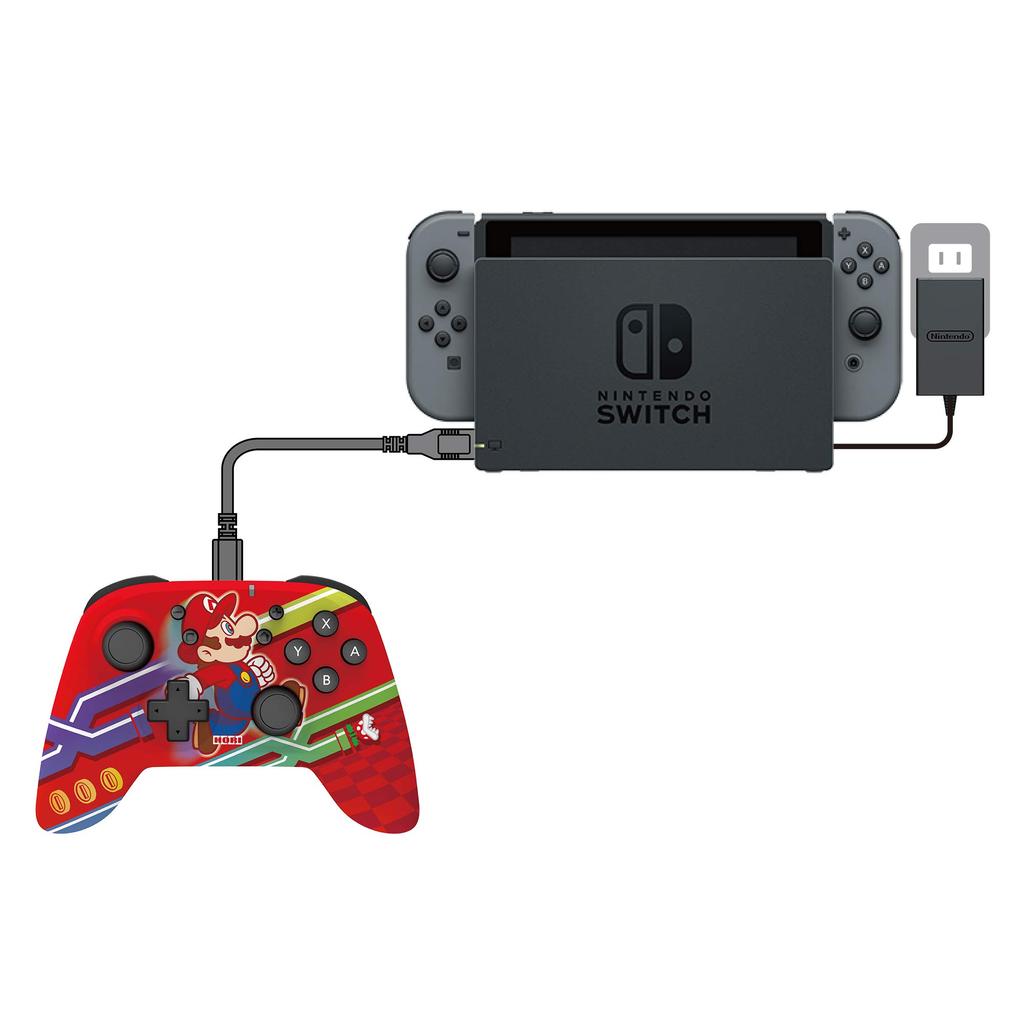 Лицензированный беспроводной Horipad для Nintendo Switch Super Mario Edition Switch [продукт Nintendo] [совместимый с Nintendo]