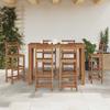 Bar Table Solid Acacia Wood 150 x 70 x 105 cm