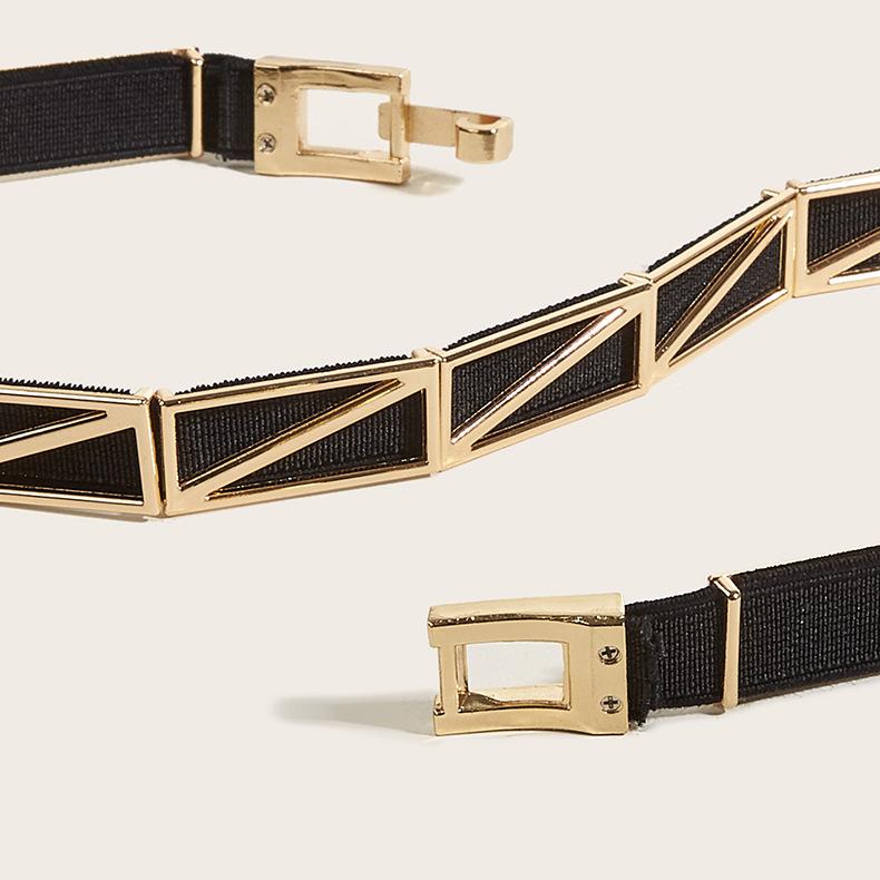 Эластичный пояс для пальто, аксессуары, декоративный пояс для костюма, женский, осенне-зимний, летний, черный.