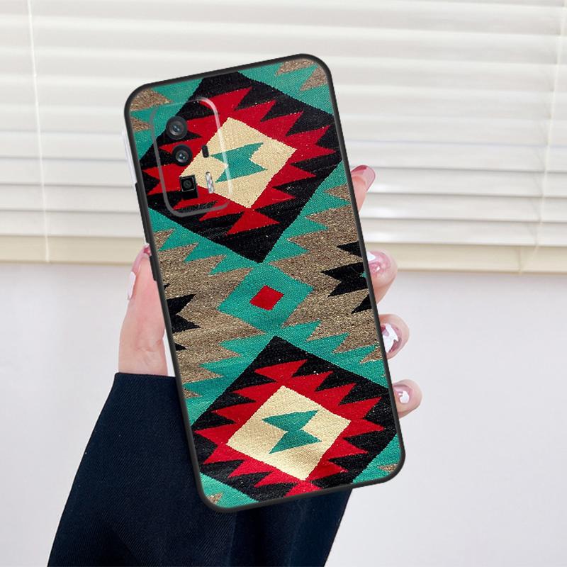 Navajo Print Pattern Cover For Xiaomi 14 13 15 Ultra 11T 12T 13T 14T Pro POCO X7 Pro X3 X5 X6 M6 F5 F6 Pro Case