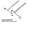 1 Pair Beehive Inspection Bracket Beehive Frame Holder Stainless Steel Beehive Frame Bee Box Stand Beekeeping Support Bracket