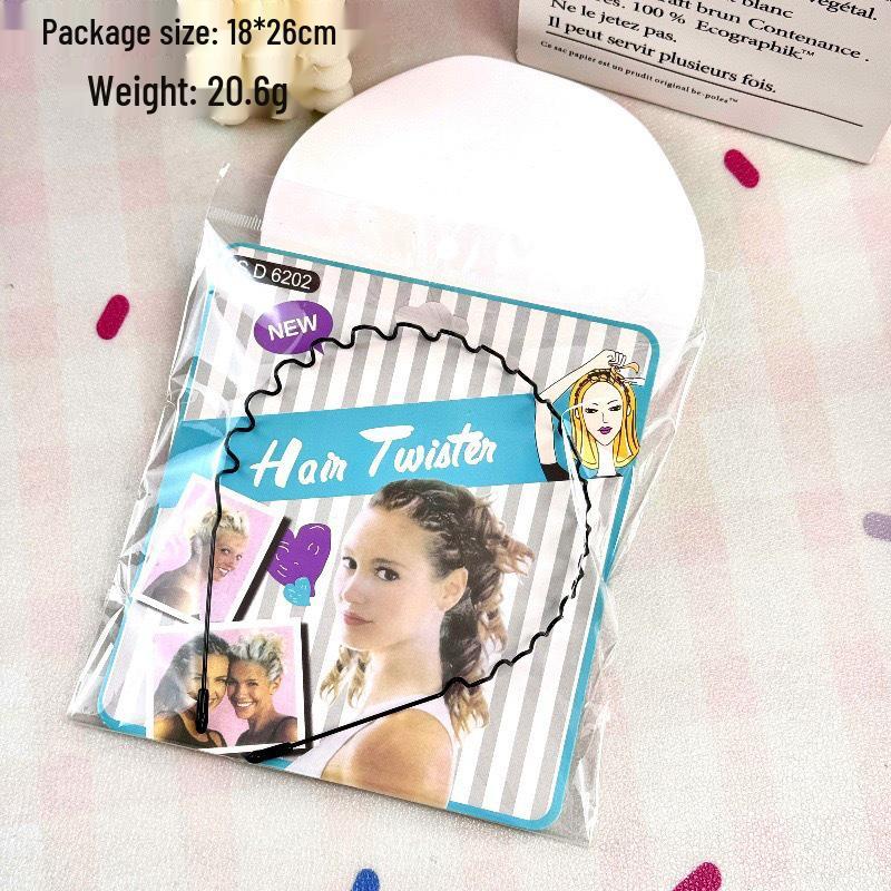 Универсальная стальная проволочная повязка на голову для мужчин и женщин: Трендовый, Невидимый и Идеальный для Спорта, Зачесанные Назад Волосы или Укладки Выбивающихся Волос.