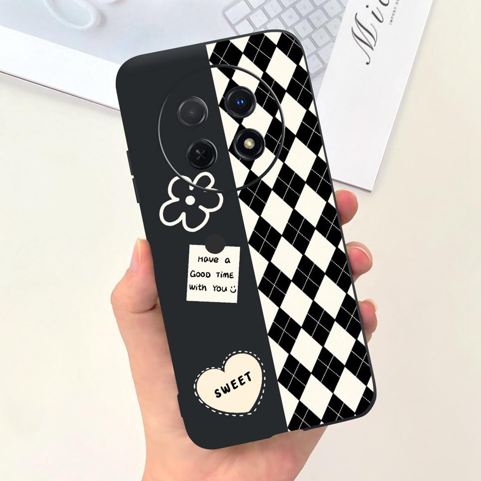 For Huawei Nova Y91 Cool Style Dragon Black Cat Soft TPU Shockproof Back Cover For Huawei NovaY91 Y 91 Phone Case Bumper Etui
