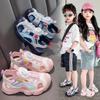 Girls Baotou Sandals 2025 Summer New Boys Sports Sandals Breathable Soft Sole Beach Shoes Children's Sandals Tide