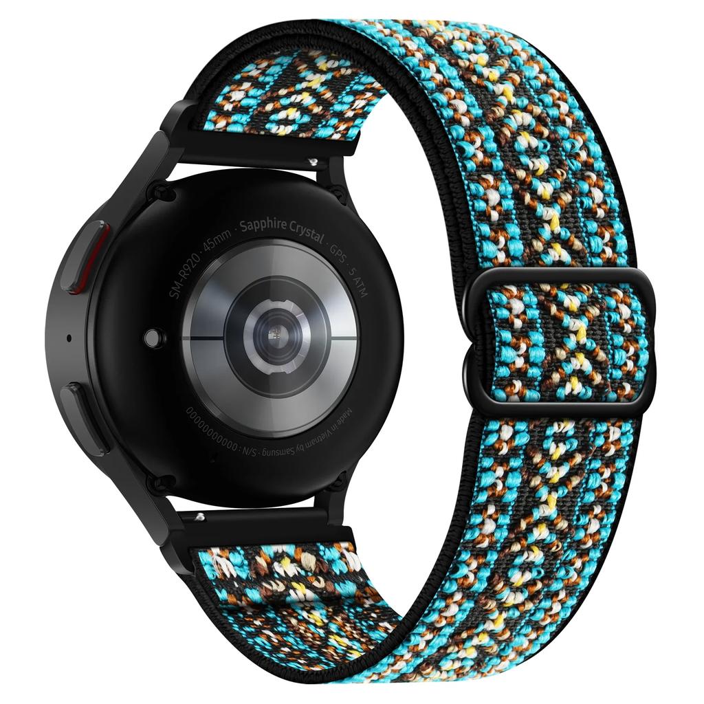 22 мм 20 мм Нейлоновый петлевой ремешок Для Amazfit BALANCE/Active2/bip 6 5/GTR 4 3 PRO/GTS 4 2mini 3 Спортивный браслет Samsung Watch 7 6 5 Ремешок