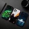 G-Game CS2 C-Counter S-S-Strikes Чехол для телефона для iPhone 17pro, 16,15,14,13,12,11 X XR Plus, Другие Мягкий Черный Чехол