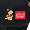 Nylon Messenger Bag JR SLIM FZP 500D CORDURA 25  POOH BLK