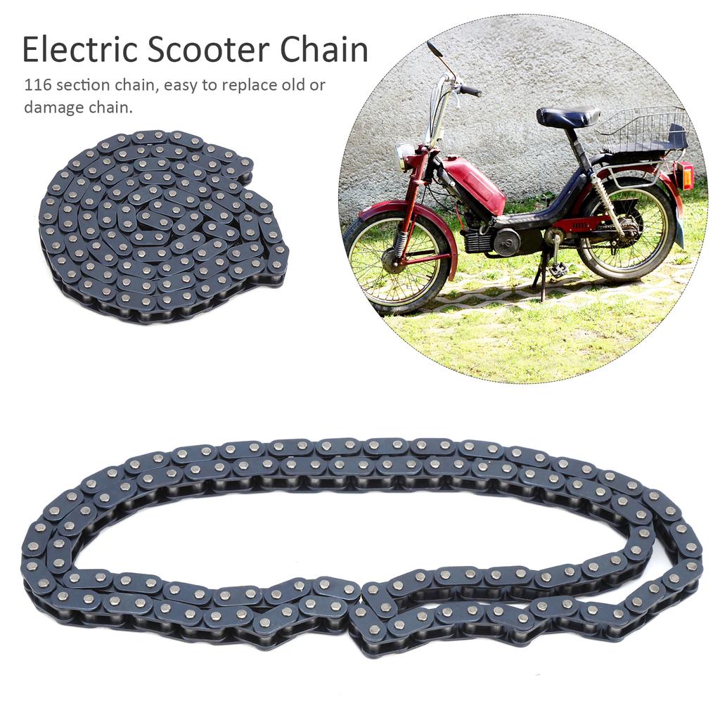 T8F Steel 116 Section Chain Electric Scooter Spare Equip Corrosion-resistant New