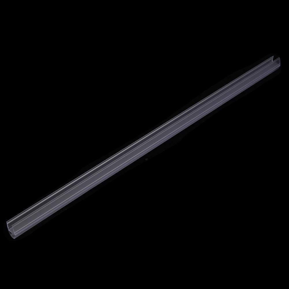 4mm/6mm/8mm/10mm/12mm PVC Sealing Strips Bathroom Glass Door Weatherstrip Window Seal Water Baffle Rubber Bath Screen Hardware