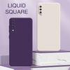 Квадратный жидкий силиконовый симпатичный чехол для Samsung Galaxy A30S A50 A50S Защитные задние крышки для камеры A 50 30 S SamsungA50