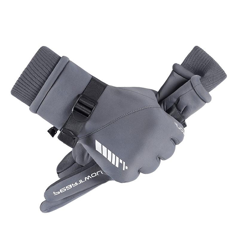Best Quality Winter Outdoor Sports Ski Gloves Waterproof Polyester Fleece Warm Touch Screen Comfortable for Outdoor Sports