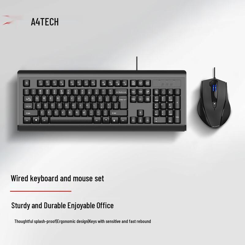 A4TECH KB-N9100 Wired Keyboard and Mouse Combo