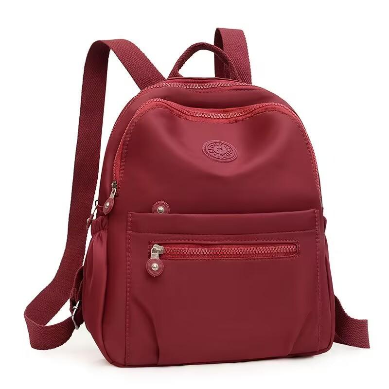 Рюкзак из ткани Оксфорд, модный и простой рюкзак, вместительная женская универсальная повседневная дорожная сумка для отдыха на природе