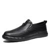 2024 Spring Men's Casual Leather Shoes New Fashion Men's Leather Shoes Step On Trend Men's Shoes