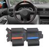 Для VW Golf 4 Passat B5 1997-2002 Polo 1999-2001 Для Seat Leon Skoda Fabia MK1 1998-2004 Кожаная отделка на руль автомобиля