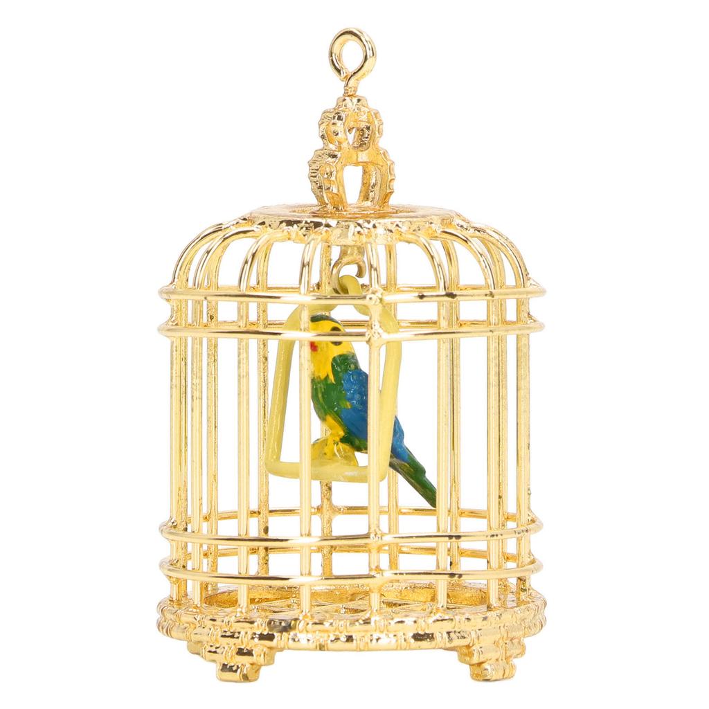 1/12 Metal Dollhouse Birdcage Dollhouse Miniature Bird Cage for 1/12 1/6 Dollhouse Decoration