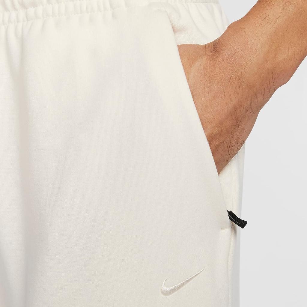 Nike Primary Dri-Fit Solid Color Lace-Up Sun Protection Quick-Dry Casual Pants Men Bottoms Light-Ivory FZ0976-110